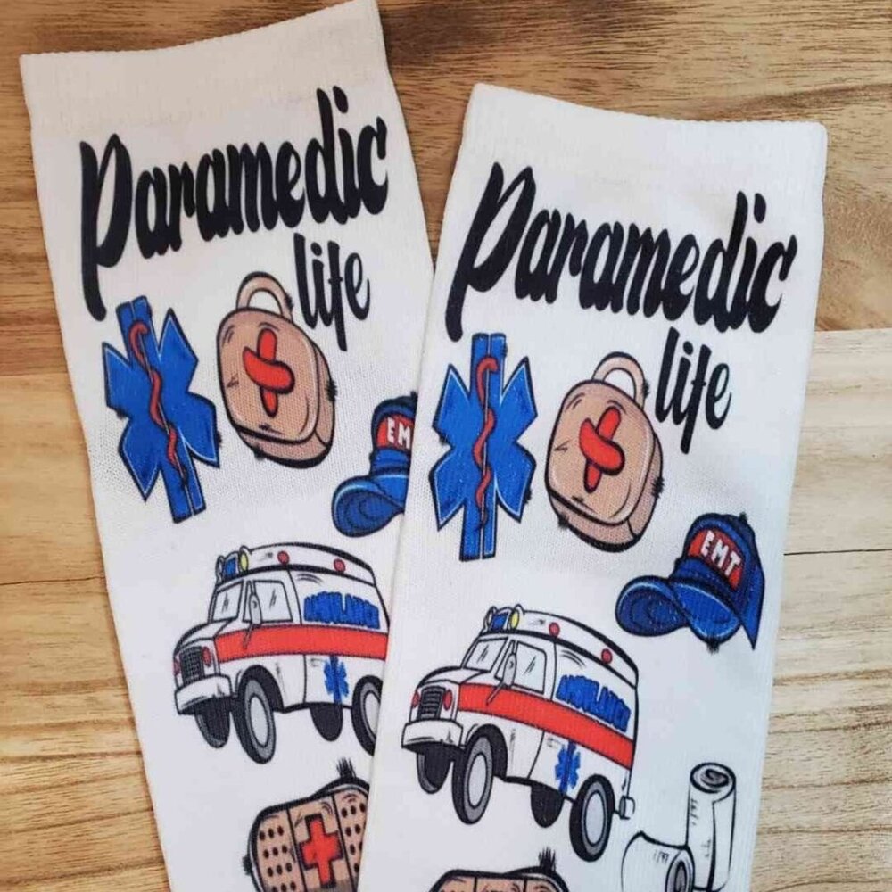 Paramedic Life Ankle Socks